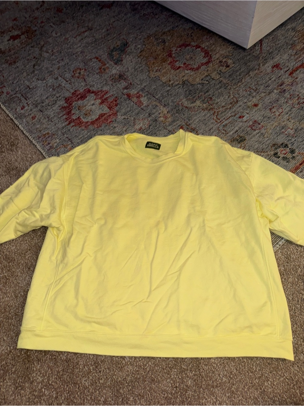 Daily Drills Women's Crewneck Sweatshirt in Lemonade